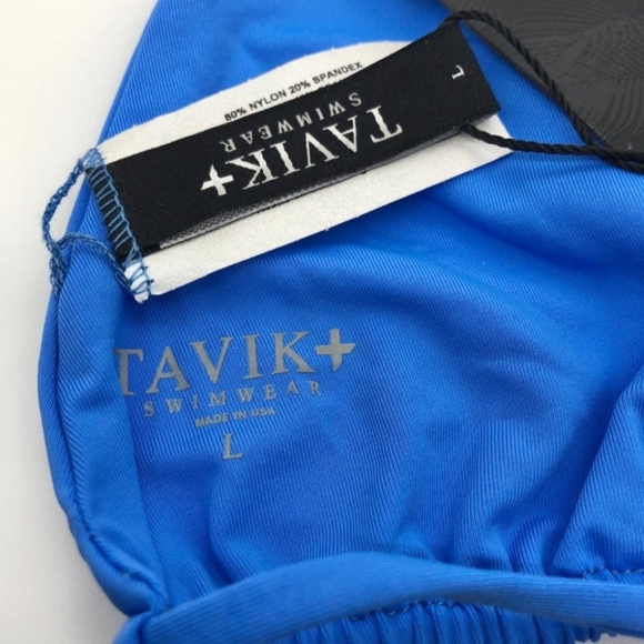 Tavik Set JAX Tie Side Marine 2 Piece Bikini Sz L NWT - Picture 7 of 11